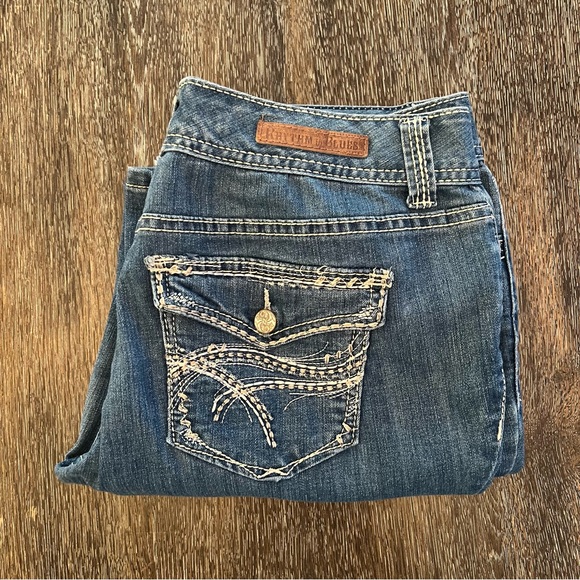Rhythm in Blues Women’s Jeans Size 12 Short - Picture 1 of 12